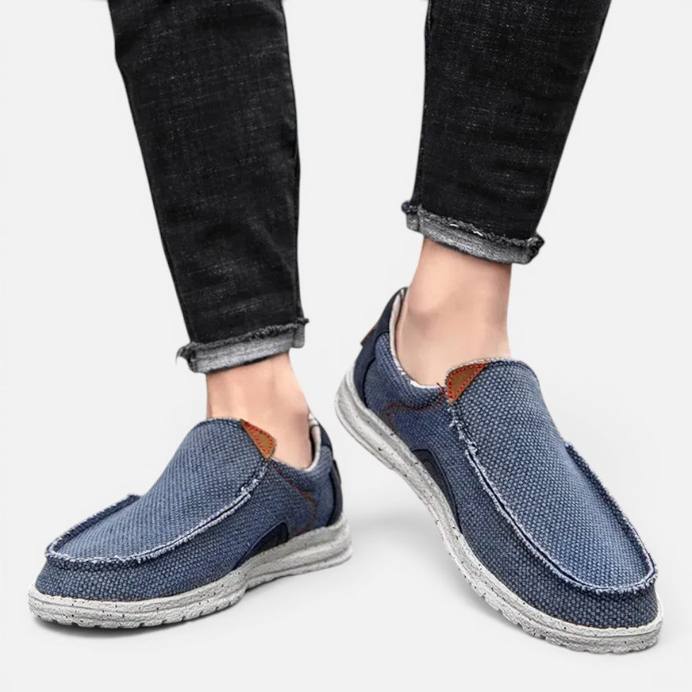 Orthopädische Slipper Slip On Canvas Freizeitschuhe