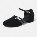 Damen Riemchenschuhe mit flachem Absatz