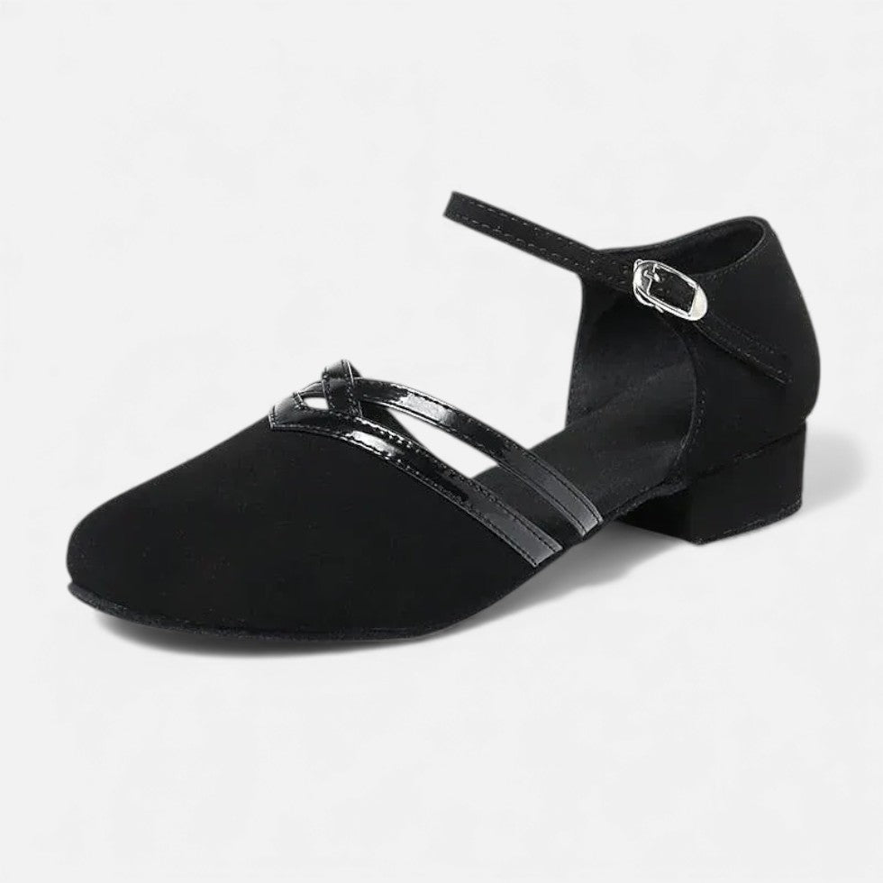 Damen Riemchenschuhe mit flachem Absatz
