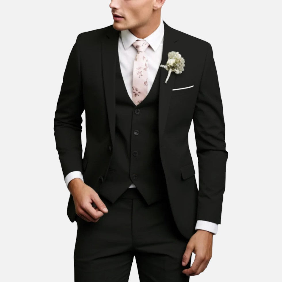 Eleganter Anzug mit Weste für Herren