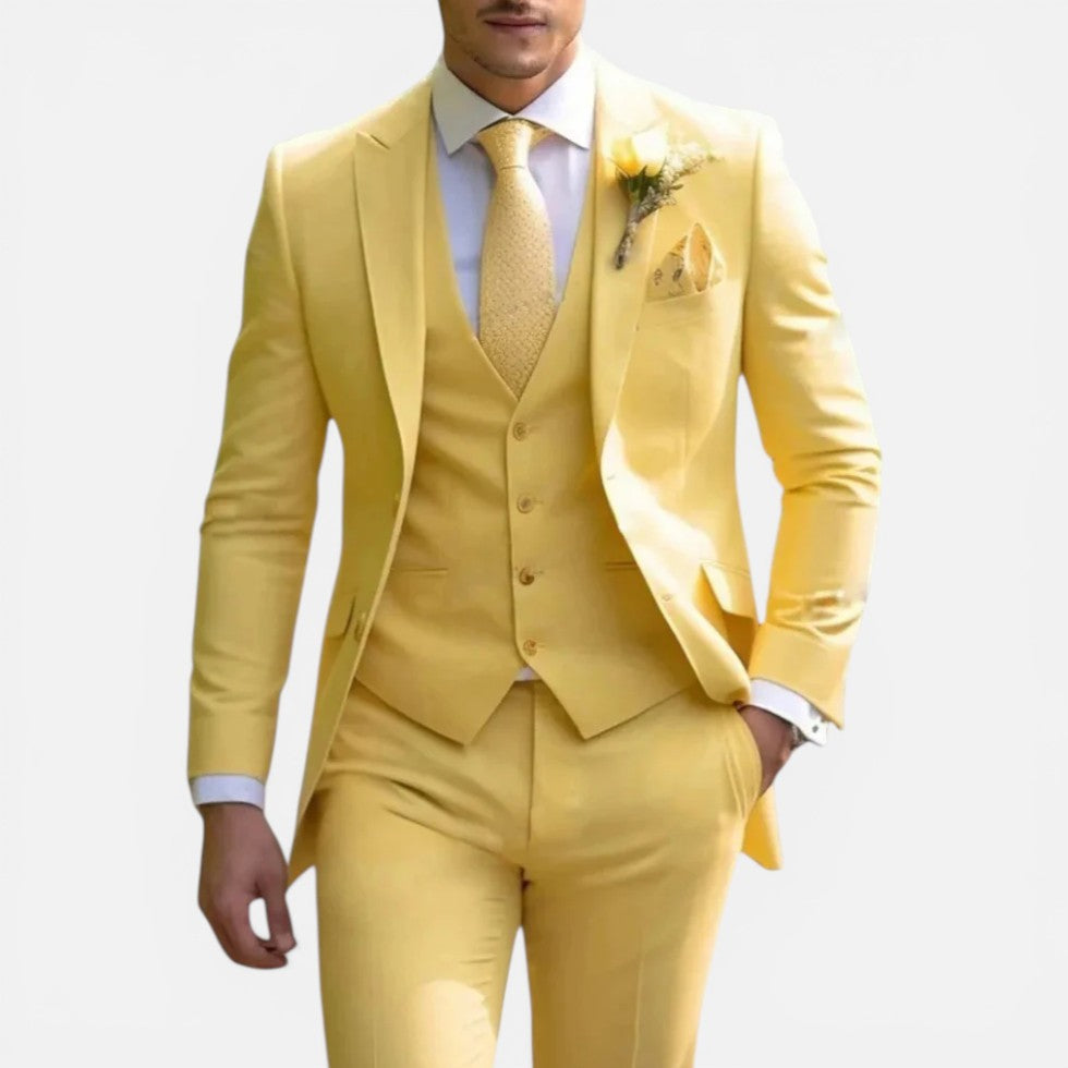 Dieter | Herren Anzug Set Weste Slim Fit – Dreiteiliger Anzug Business Herren 2026