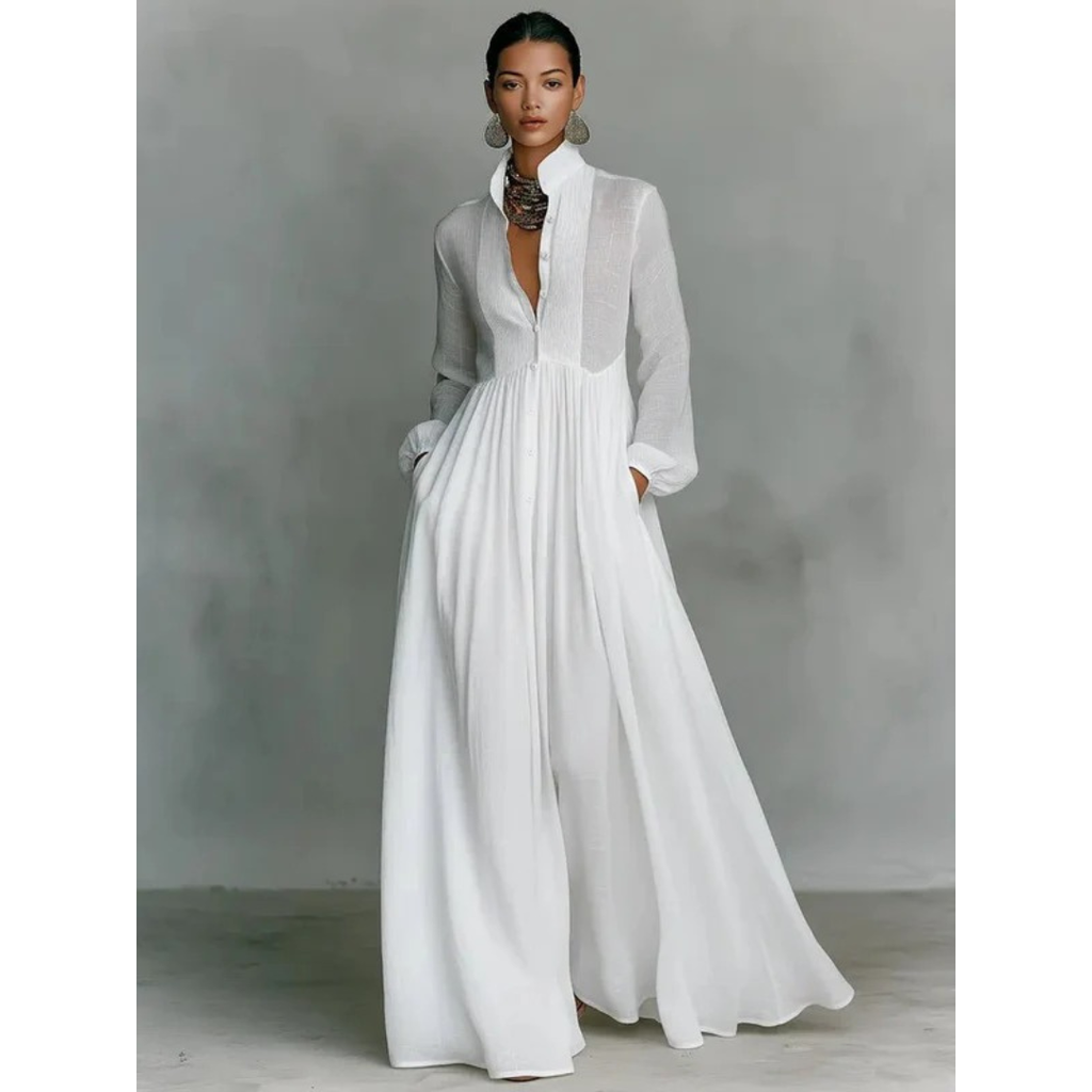 Ingeborg | Damen Locker Sommer Maxikleid