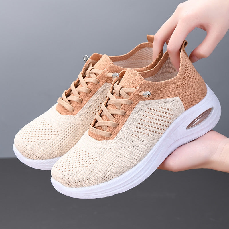 Ingrid | Damen Plateau Sneaker mit Schnürung