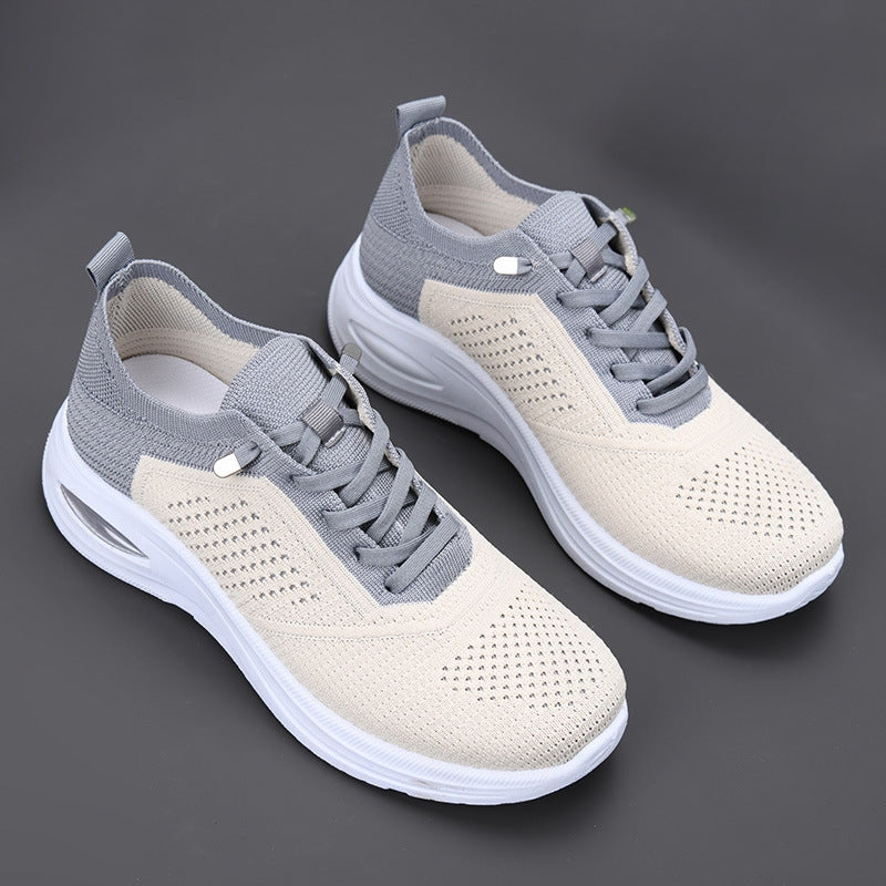 Ingrid | Damen Plateau Sneaker mit Schnürung