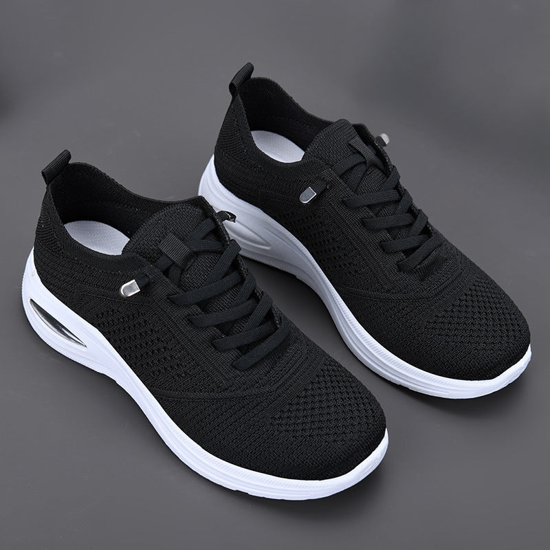 Ingrid | Damen Plateau Sneaker mit Schnürung