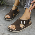 Isla | Damen Plateau Sandalen Freizeit