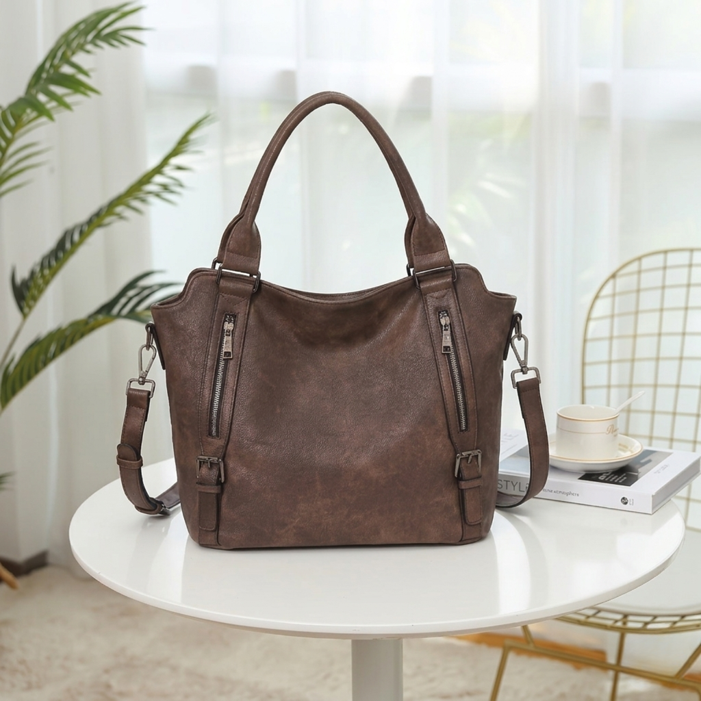 Isolde | Damen Hobo Bag Schultertasche