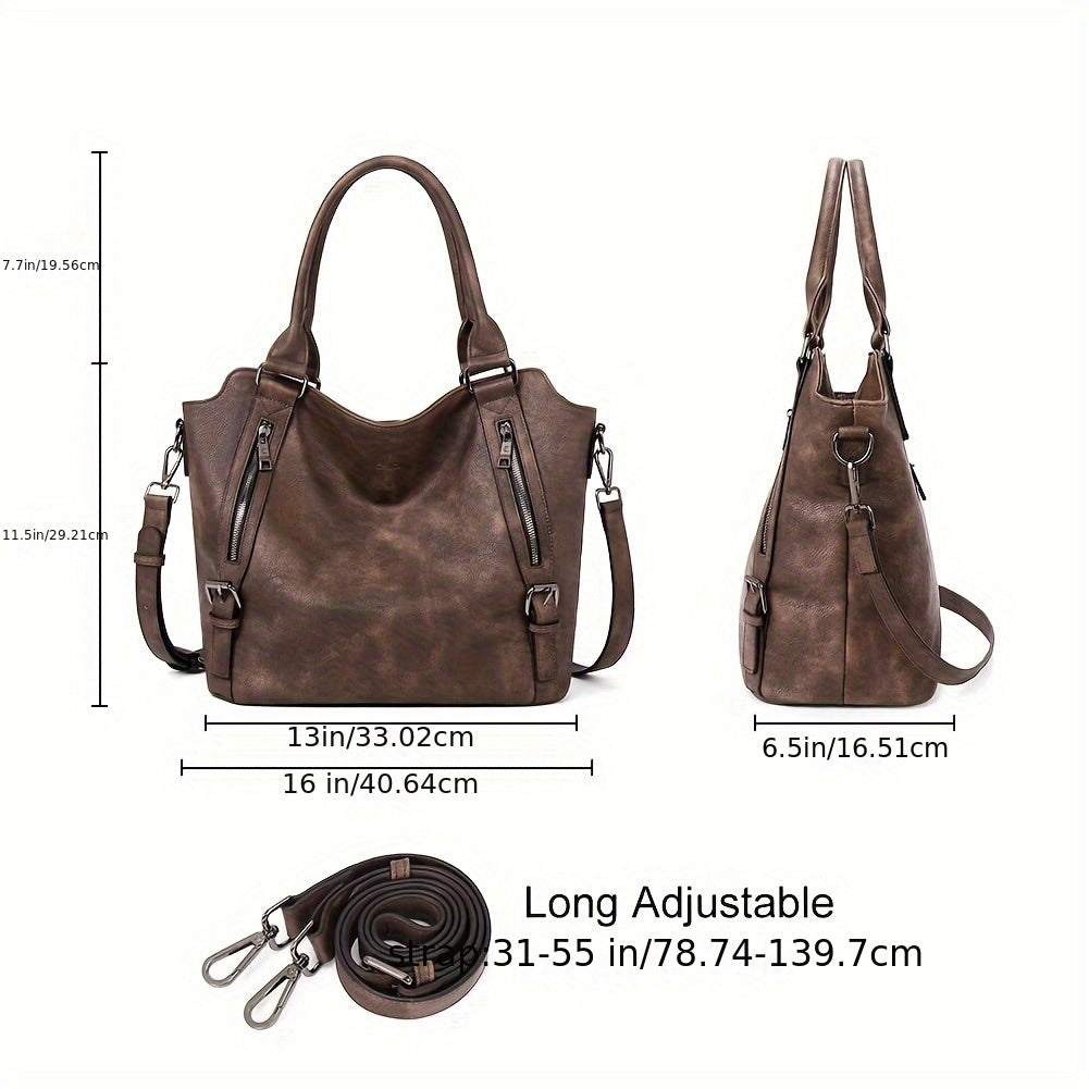 Isolde | Damen Hobo Bag Schultertasche