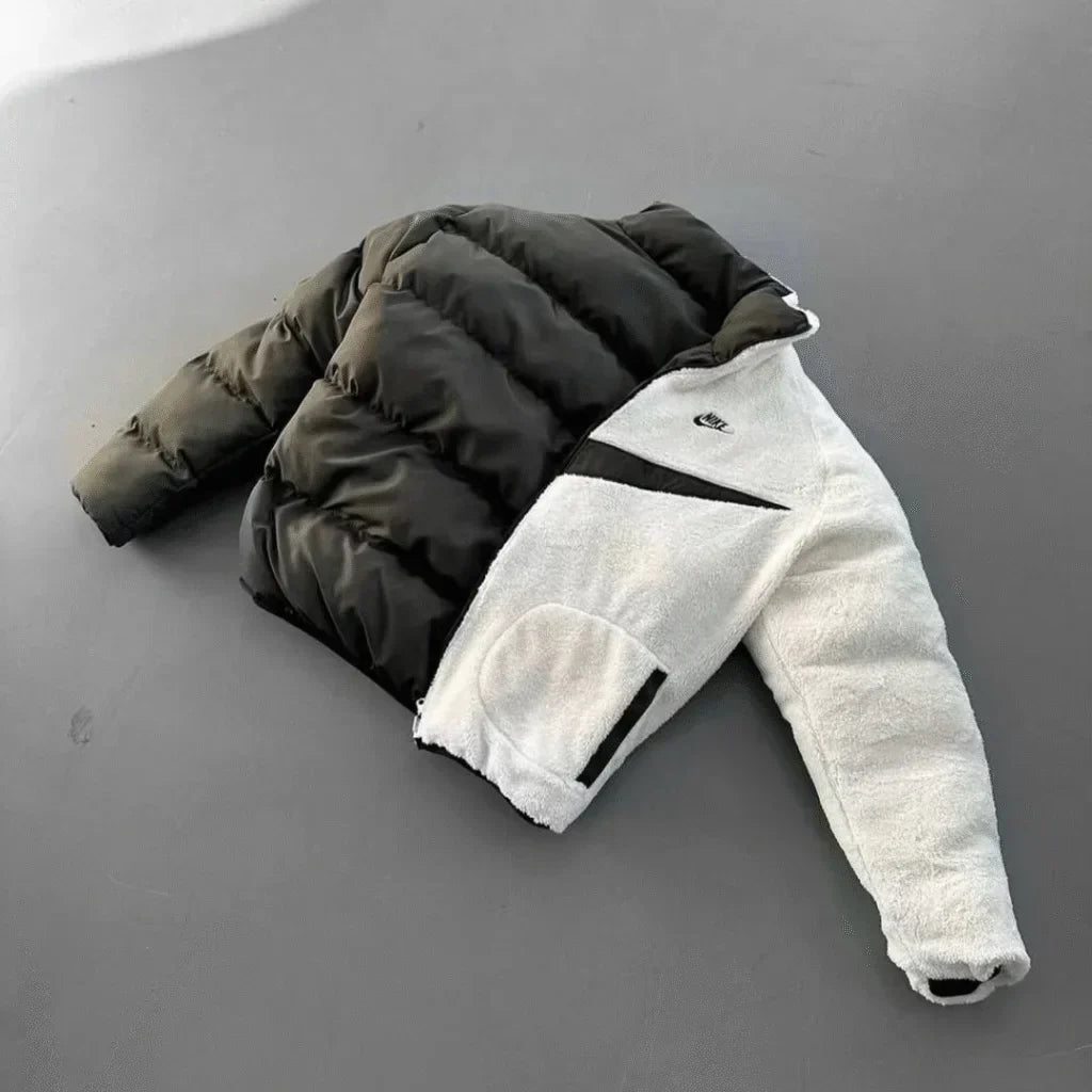 Unisex Wende-Winterjacke