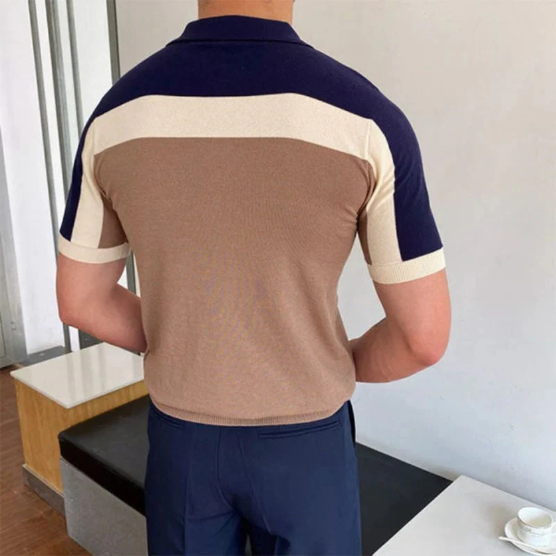 Jan | Herren Poloshirt Colorblock Sommer – Colorblock Polo Herren Sommer 2026