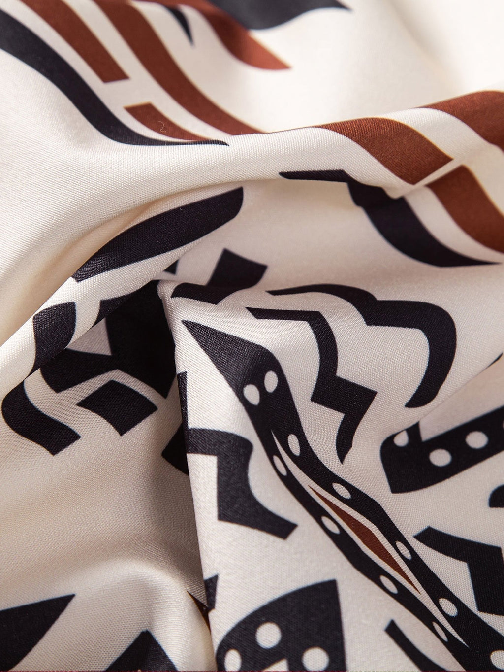 Aztekischer Geometrischer Druck Hemd & Swim Shorts