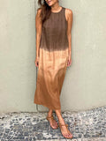 LINA | Stilvolles Kleid mit fließendem Print