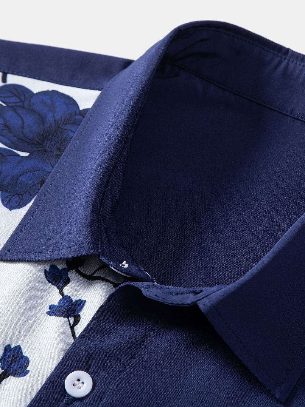 Hemd mit floralem Patchwork-Print und Shorts zum Schwimmen