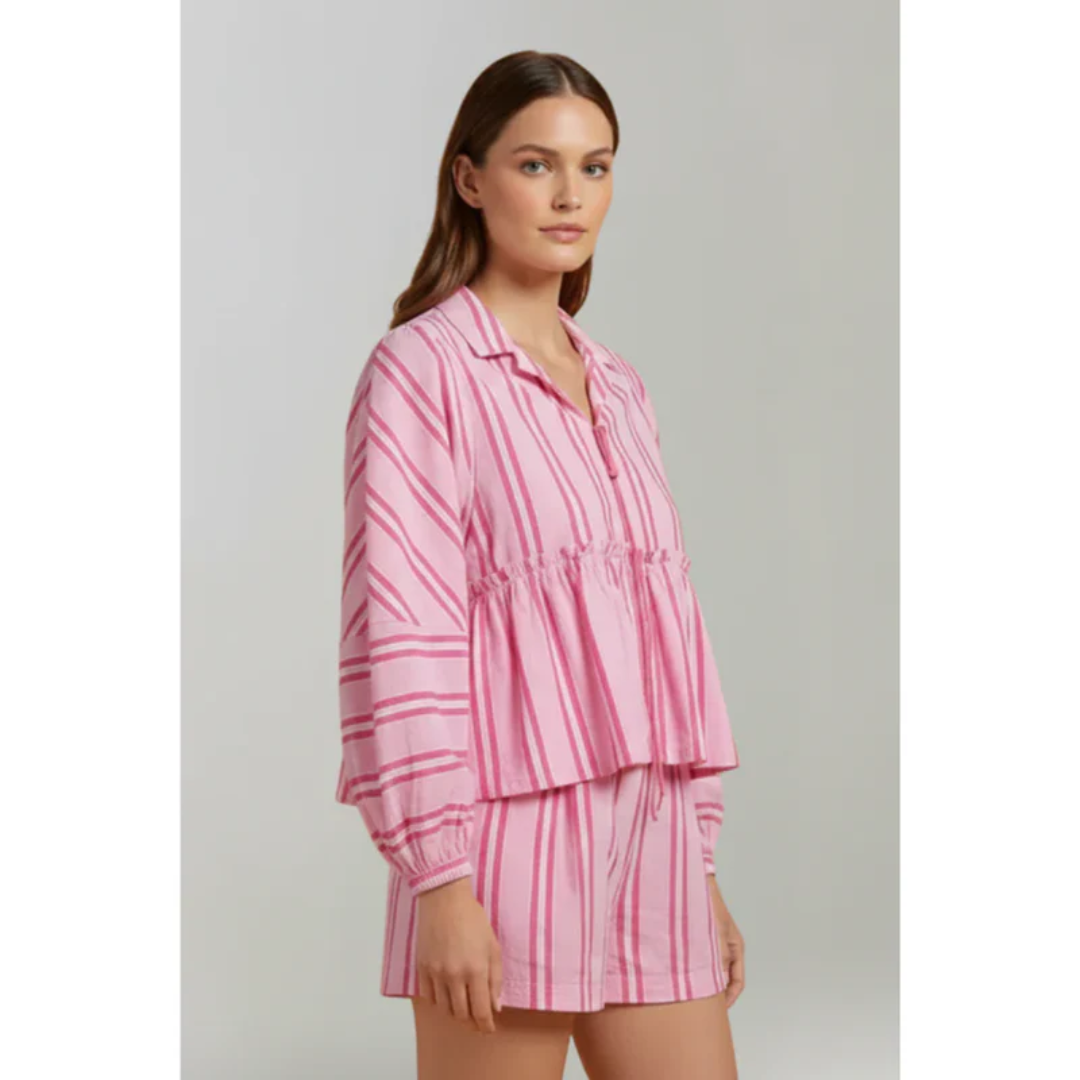 Jana | Damen Zweiteiler Shorts Print Strand – Print Set Shorts Strand 2026