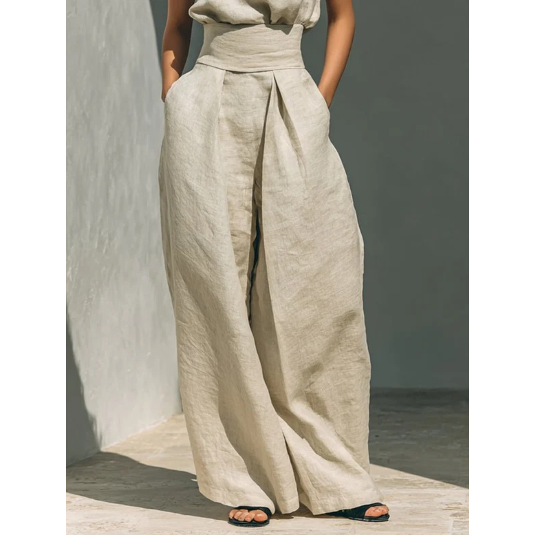 Jutta | Stilvoller Damen Zweiteiler mit Hose und Oberteil
