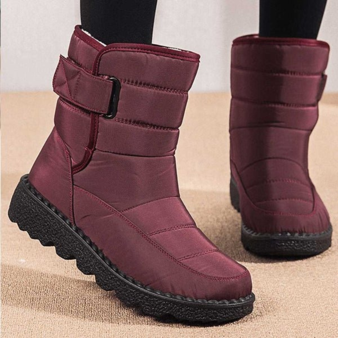 Karla | Damen Warme Wasserdichte Schuhe Stiefel