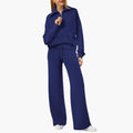 Katarina | Damen Trainingsanzug Set mit Halbzip