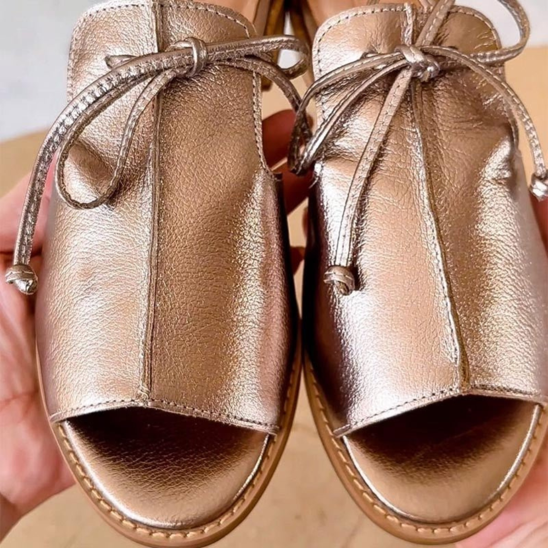 Kesha | Damen Orthopädische Sandalen Mit Schleife