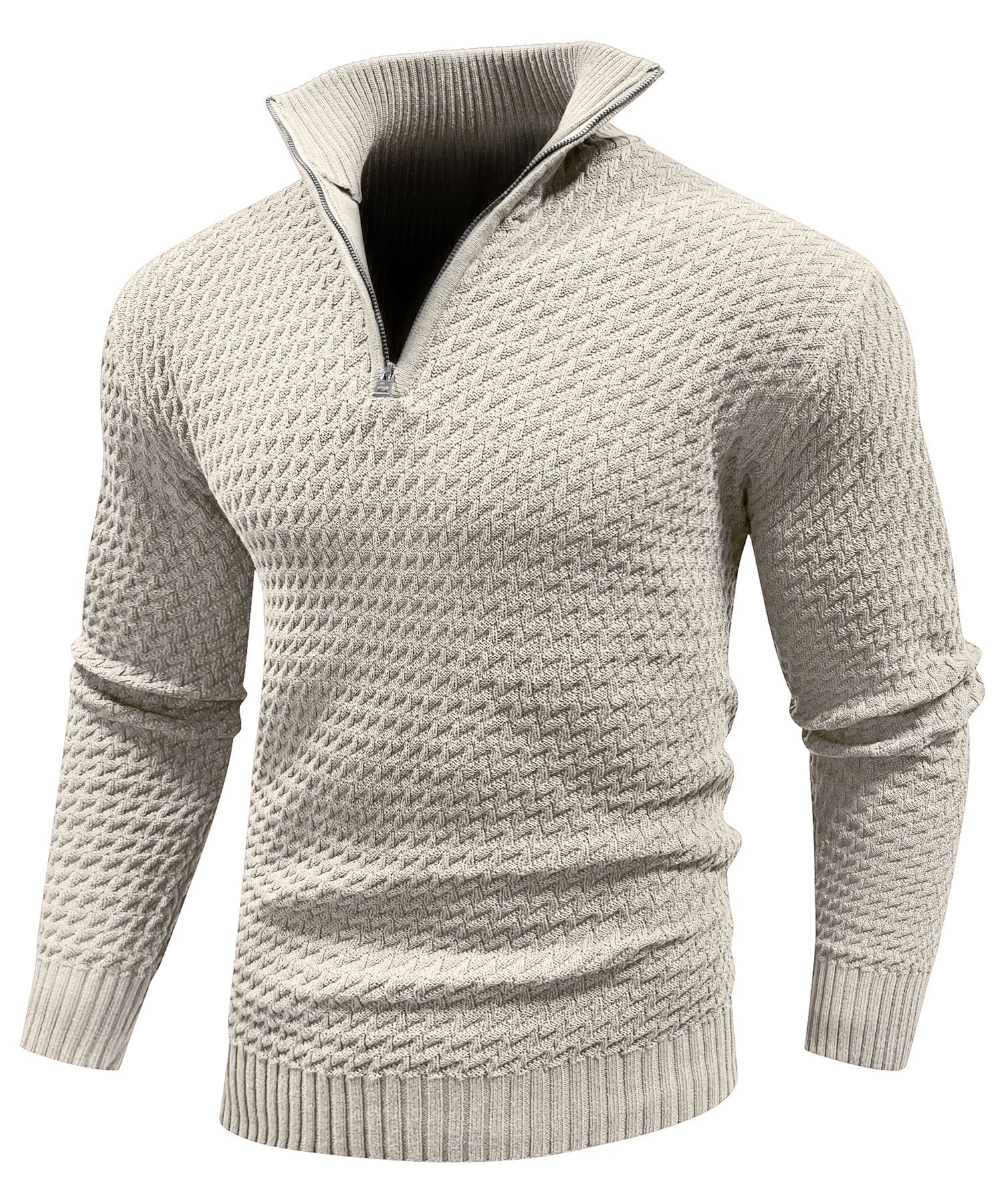 Sommerfeld | Viertel-Zip Rollkragenpullover