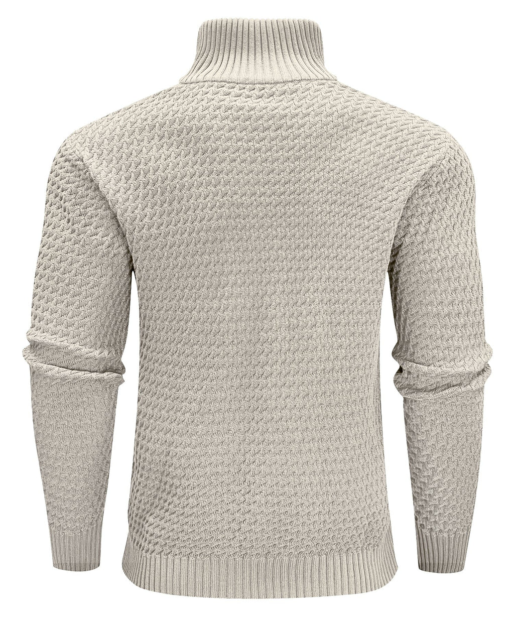 Sommerfeld | Viertel-Zip Rollkragenpullover