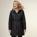 Stylisch taillierte Damen Regenjacke | Parka-Stil