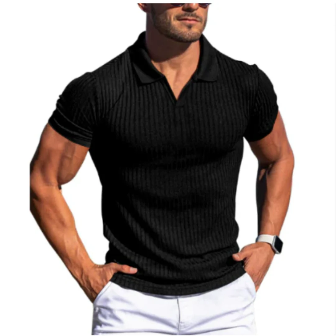 Knut | Herren Poloshirt mit Struktur Sommer – Strukturiertes Polo Herren 2026