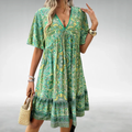 Kora | Damen Minikleid Modern Boho Sommer
