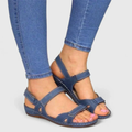Lauren | Damen Komfort Sandalen Riemen Alltag