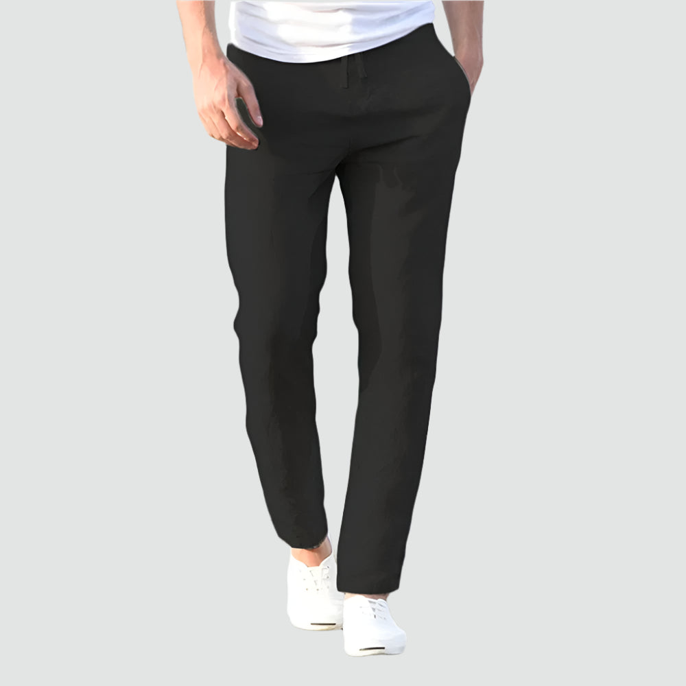 Finn | Leichte Herren-Hose aus Leinen und Baumwolle