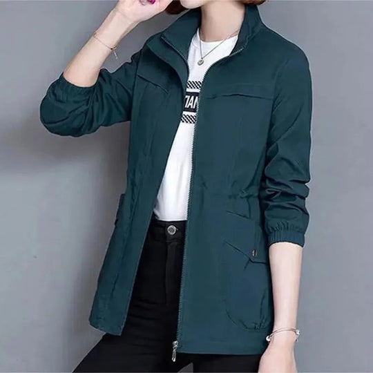 Clara | Leichte Wasserdichte Trench-Jacke für die Übergangszeit
