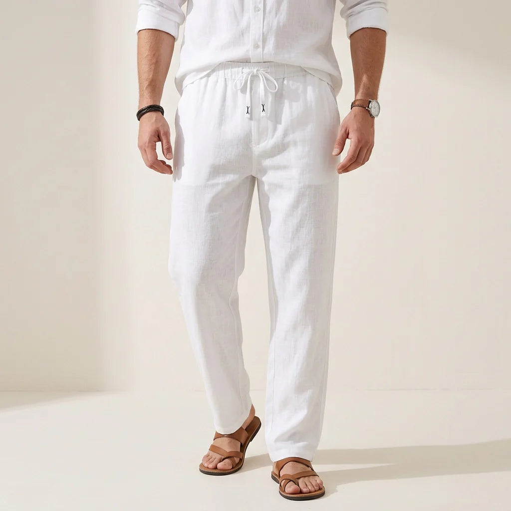 Relaxed Fit Schlupf-Hose für Herren mit Kordelzug