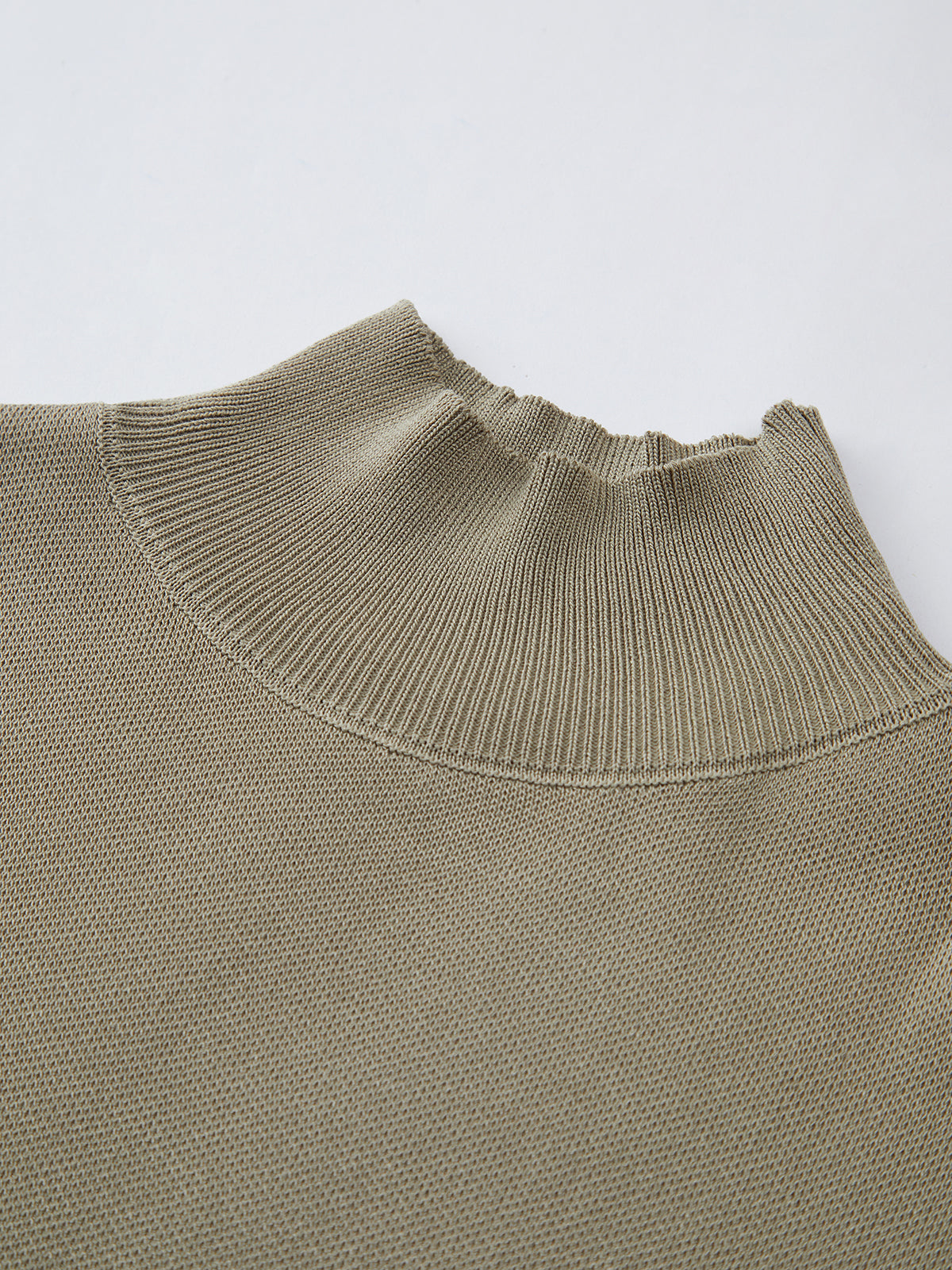 Zara | Damen Strick Pullunder schwarz, ärmellose Weste Rollkragen