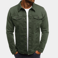 Leonhard | Herren Trucker Jacke mit Knopfverschluss