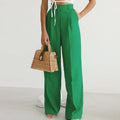 Leonie | Damen Weite Hose Hohe Taille