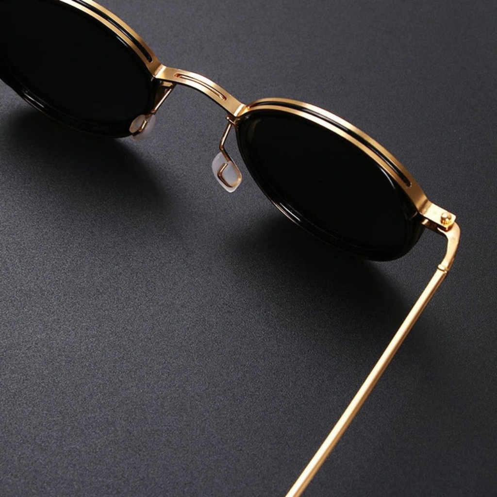Ingebord | Damen Sonnenbrille Gold Modern