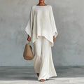 Lieselotte | Damen Oversized Poncho Set