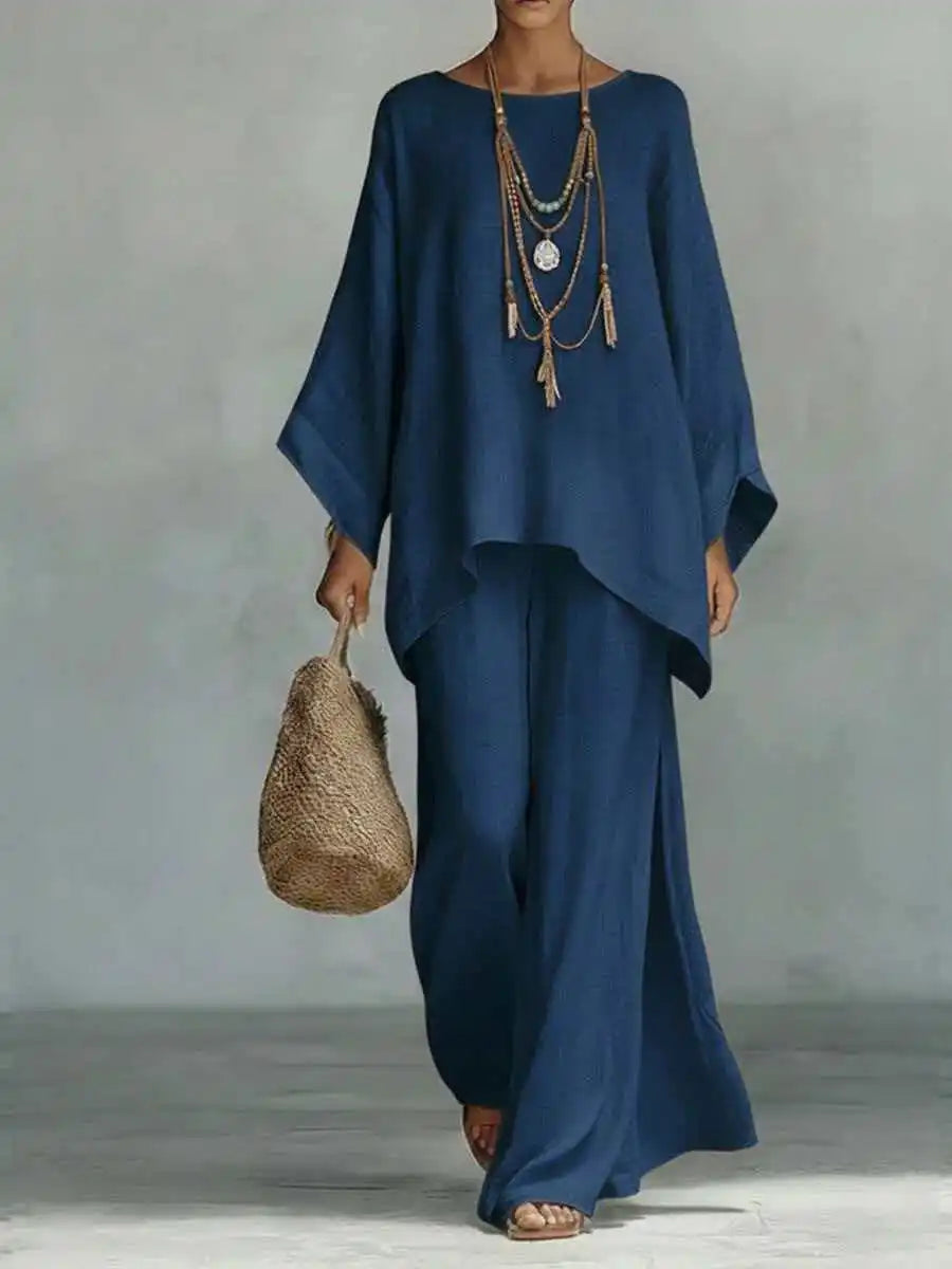 Lieselotte | Damen Oversized Poncho Set