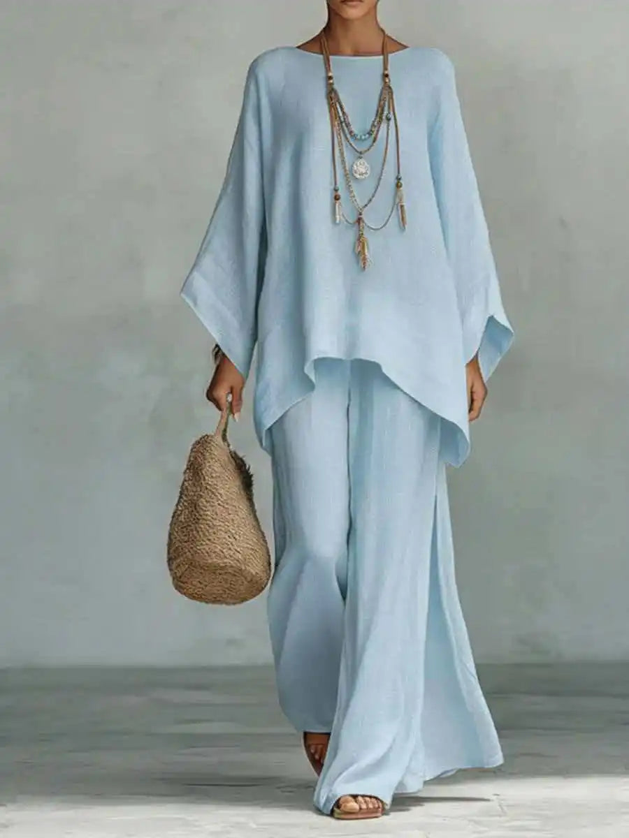 Lieselotte | Damen Oversized Poncho Set