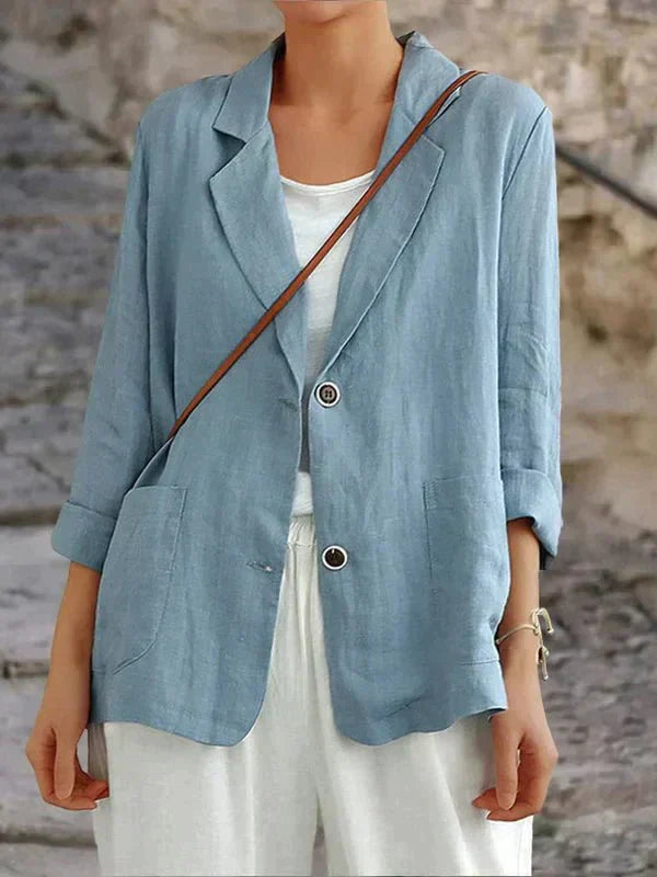 Liselotte | Damen Blazer mit Reverskragen Zwei-Knopf
