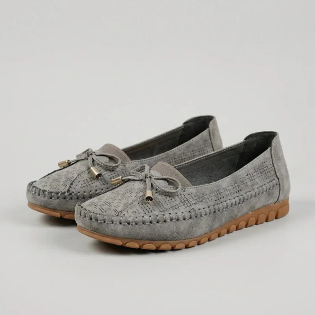 Lorelei | Damen Klassische Loafer Schuhe Perforiert