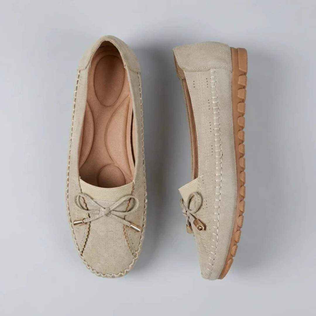 Lorelei | Damen Klassische Loafer Schuhe Perforiert