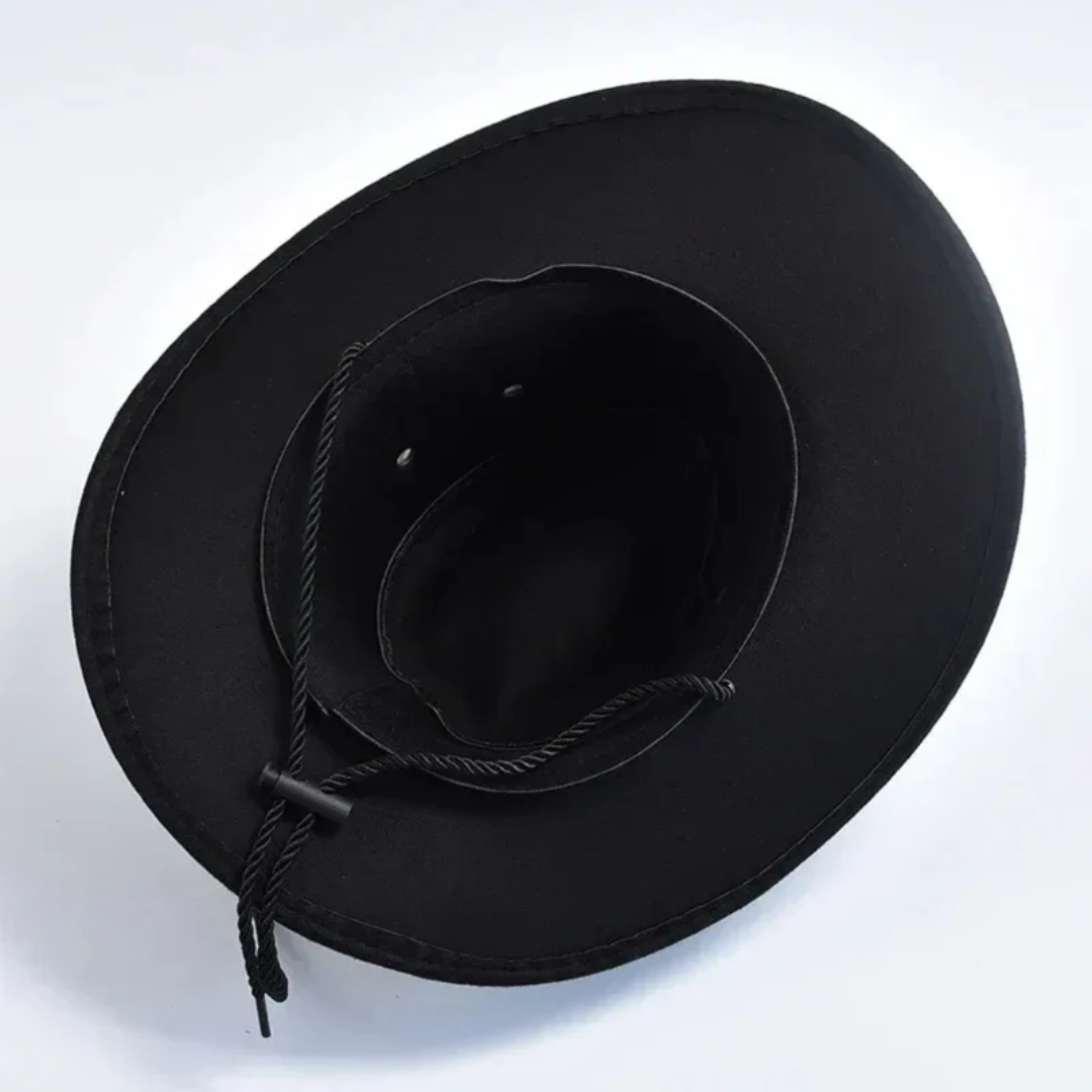 Ludwig | Herren Cowboy Hut mit breiter Krempe
