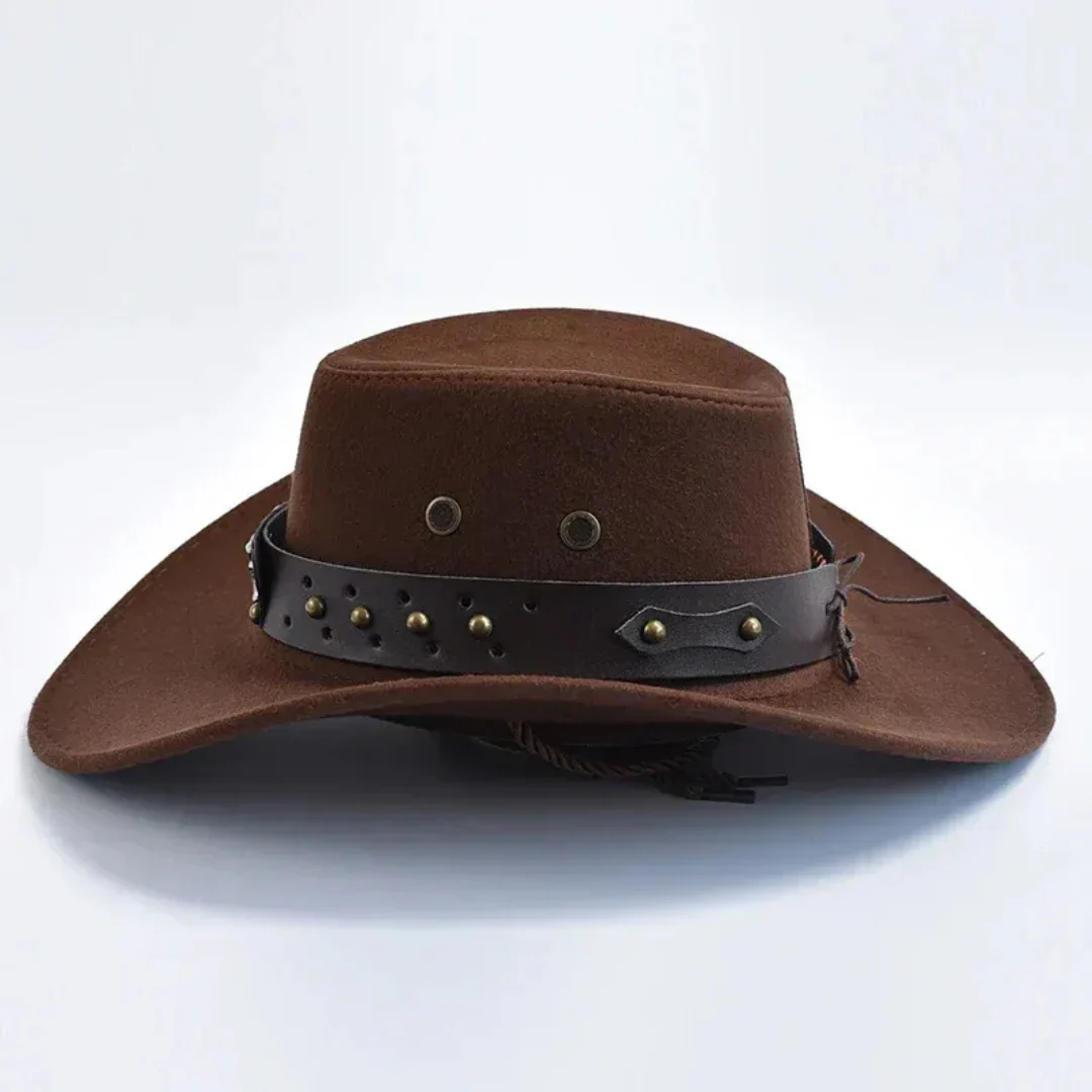 Ludwig | Herren Cowboy Hut mit breiter Krempe
