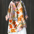Frieda | Luftige Bluse im Floralstil