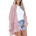 Mia | Luftige Damen Strickjacke im Boho-Stil