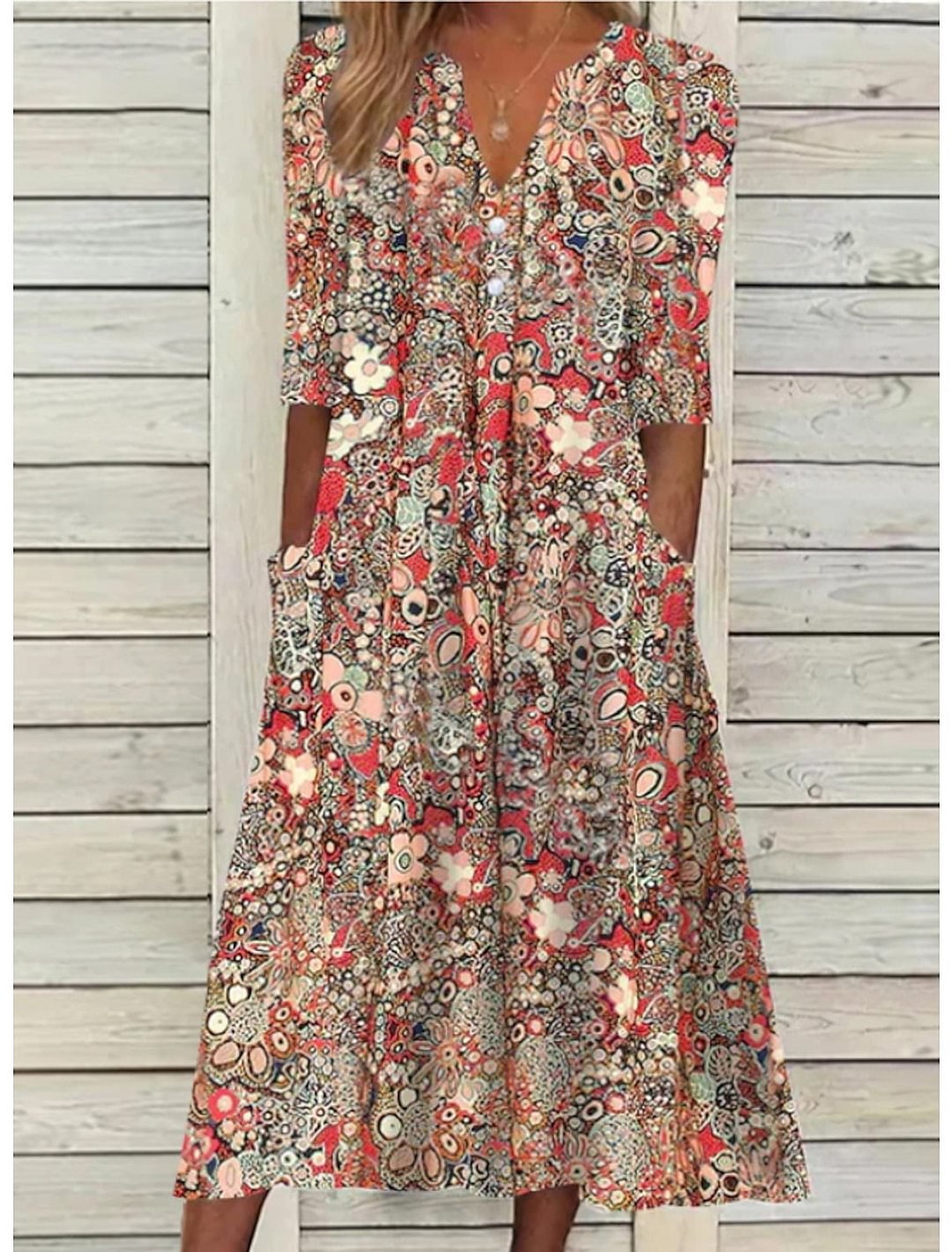 Ella | Luftiges Maxi-Strandkleid für den Sommer