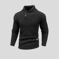 Lukas | Herren Rollkragen Strickpullover mit Zopfmuster