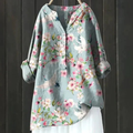 Lulu | Damen Florale Tunika Bluse