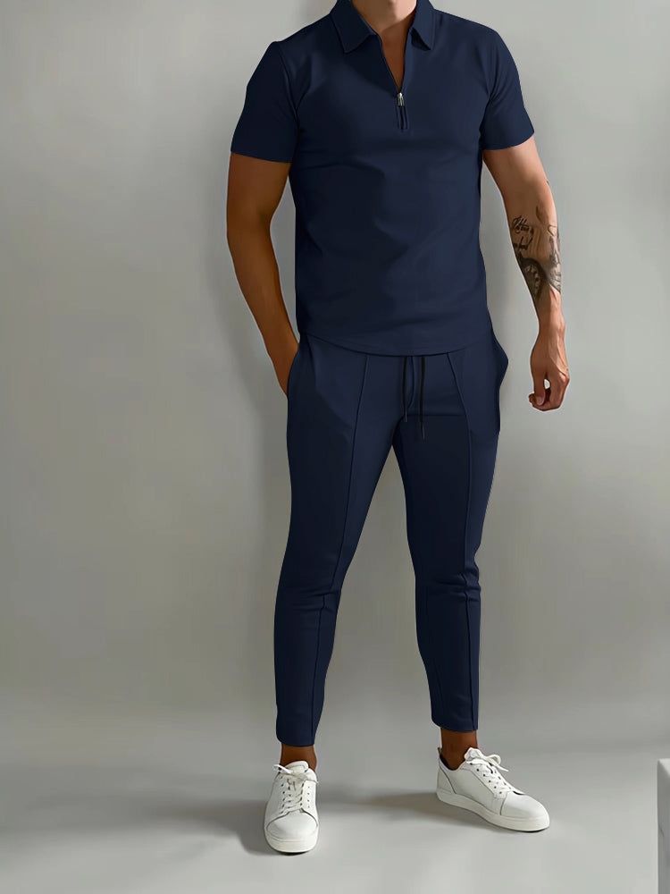 Lysander | Herren Trainingsanzug Polo Set