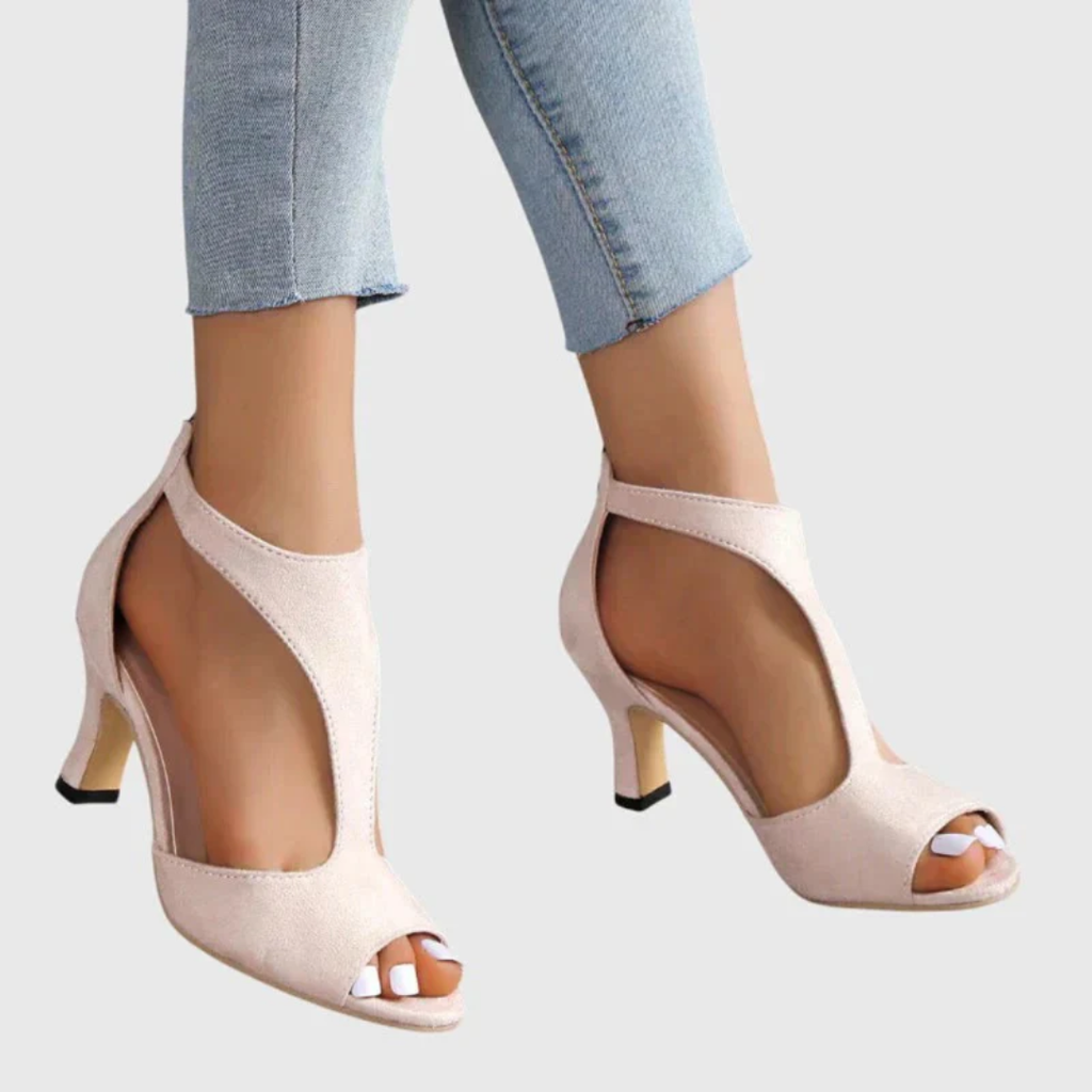 Maja | Damen Absatz Sandalen Elegant für Abend und Anlässe